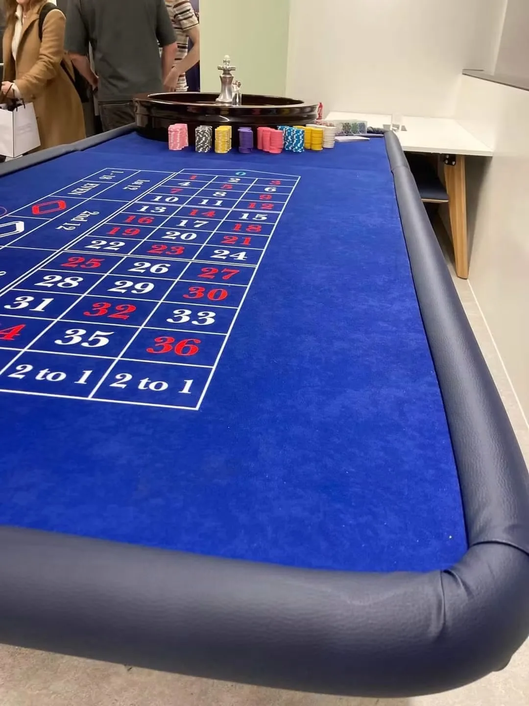 Mesa profesional de ruleta